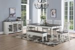 Joanna - 6 Piece Dining Set - Two Tone