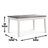 Caylie - 5 Piece Dining Set - White