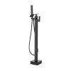 VEVOR Freestanding Bathtub Faucet, Floor Mount, Freestanding Tub Filler, Shower Mixer Taps, Two Water Modes, 360¬∞ Swivel Spout, for Bathing & Showeri