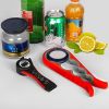 1pc Lid Opener Tool; Jar Opener For Weak Hands; Multi Function Can Opener For Seniors; Rubber Grip Bottle Opener